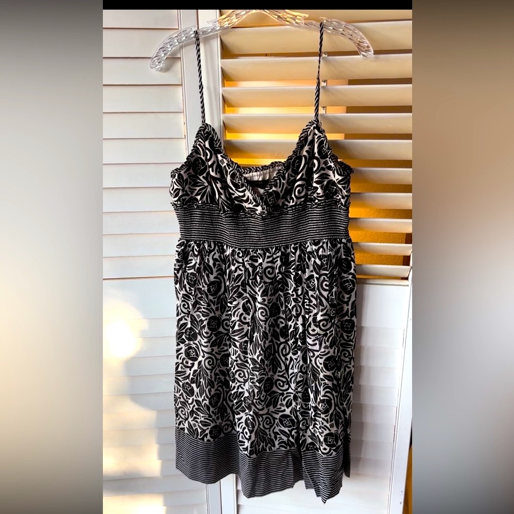 BCBGMAXAZRIA floral print dress